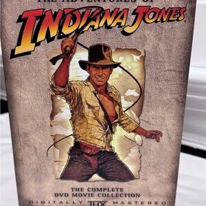✨HOST PICK✨ 🎬 Vintage 2000 Indiana Jones DVD Movie Complete Collection